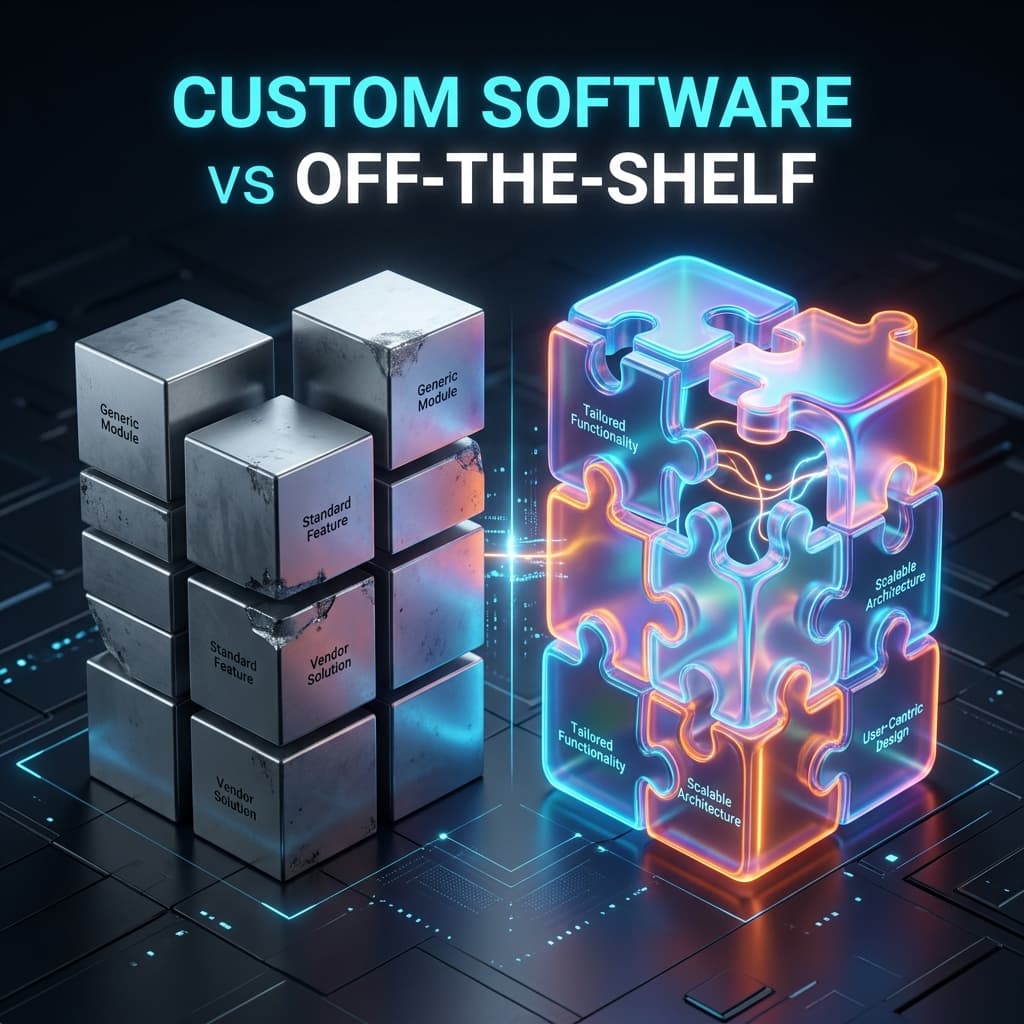 The Hidden Costs of Off-the-Shelf Software vs. Custom Enterprise Solutions