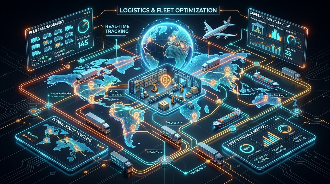 How Custom Logistics & Fleet Management Software is Slashing Supply Chain Costs