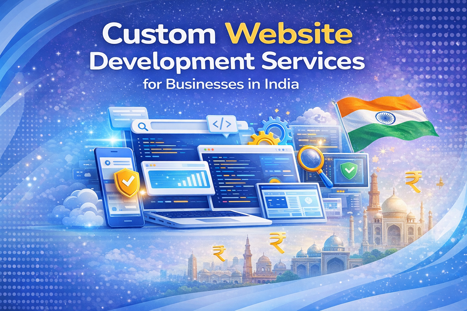 Custom Website Development Services for Businesses in India